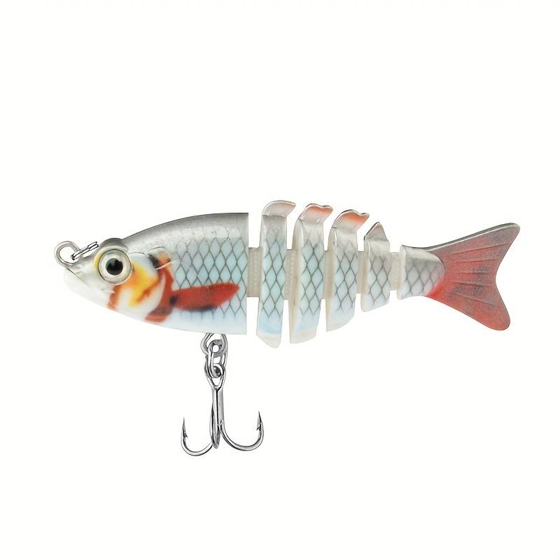 1pc Mini Multi-segment Bionic Hard Bait 5.99cm 5g Artificial Swimbait