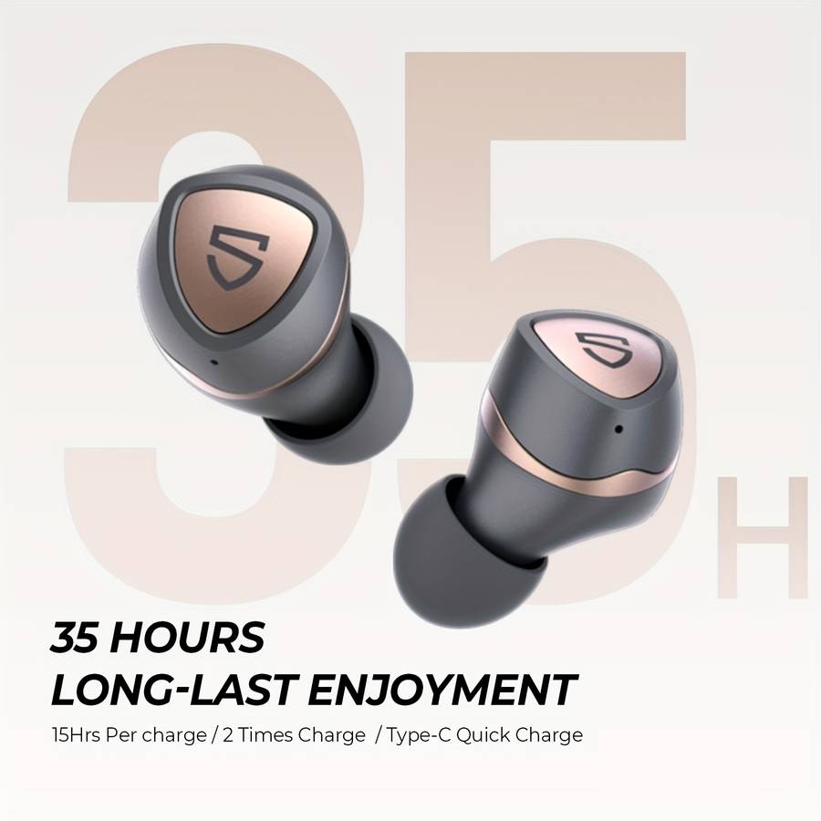 Rechargeable Wireless Earbuds Headphones Headset