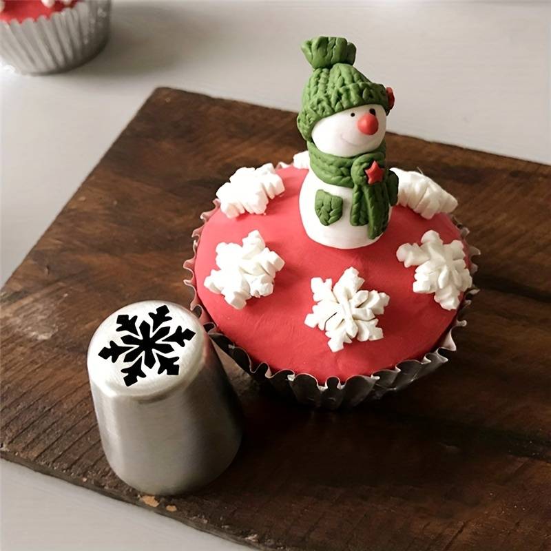 Professional Cake Decorating Head Color Set Of 4 Christmas Tree Piping Tips