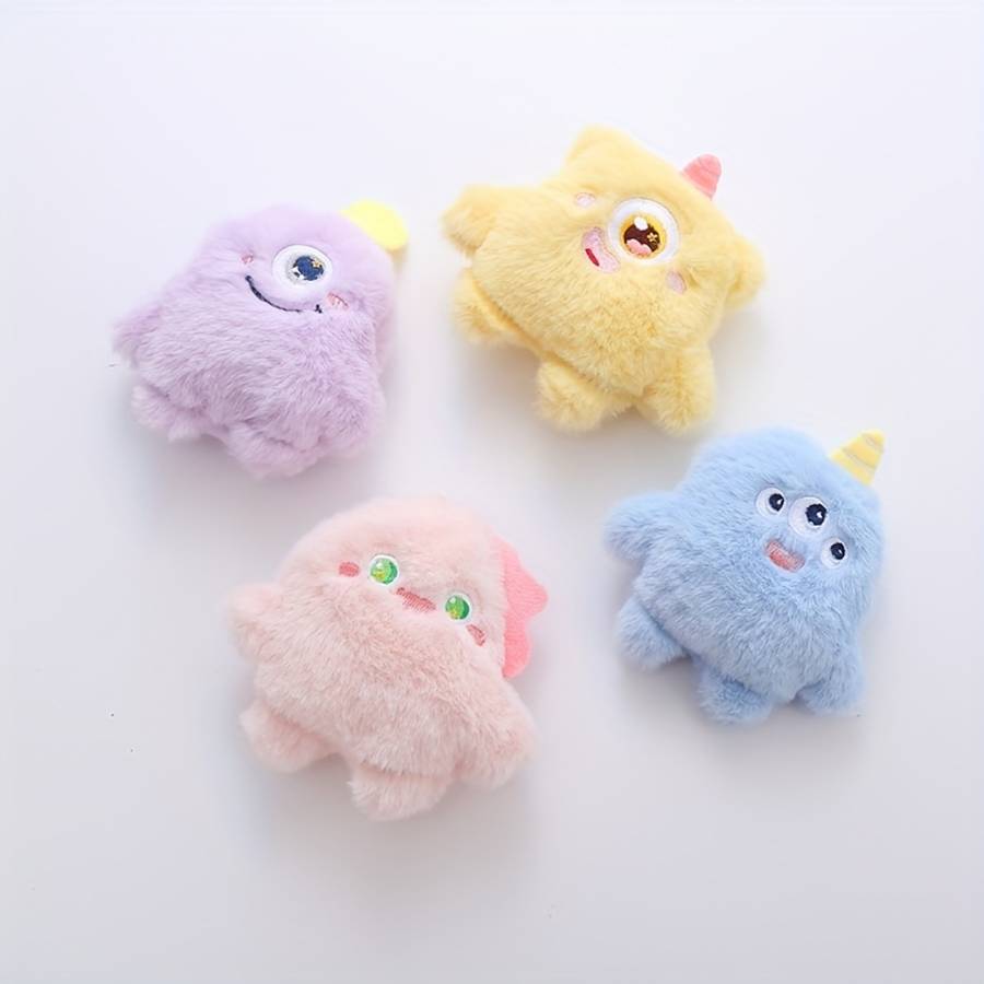 Plush Toyss color Purple Smiling Elf