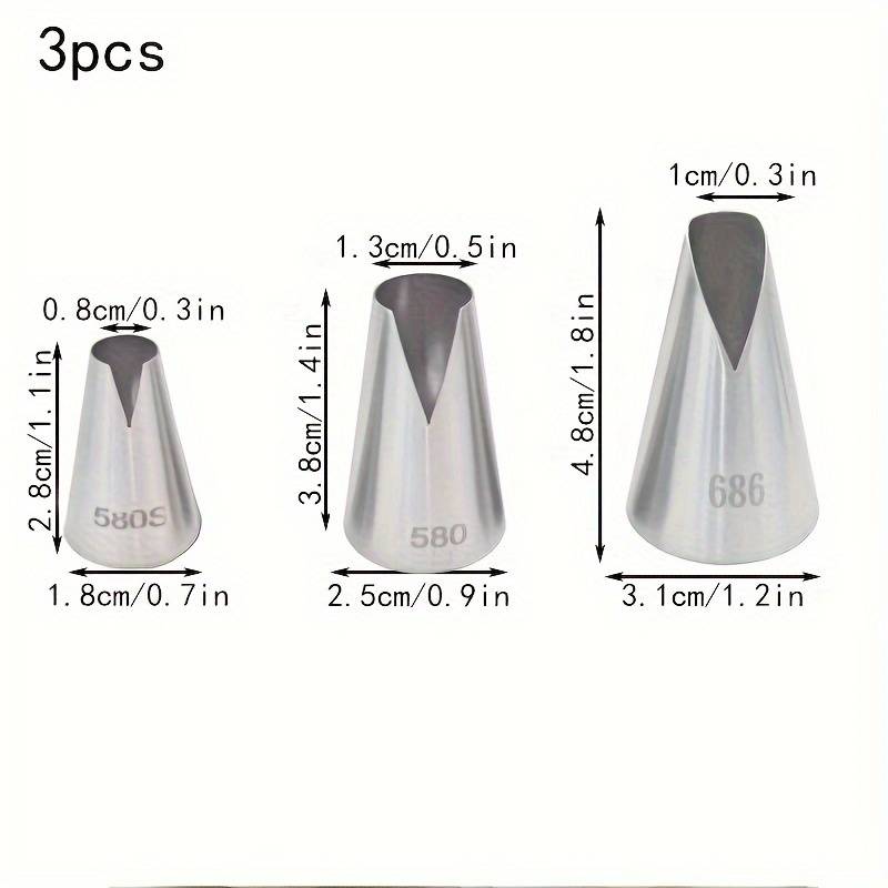 Professional Cake Decorating Head Color Steel