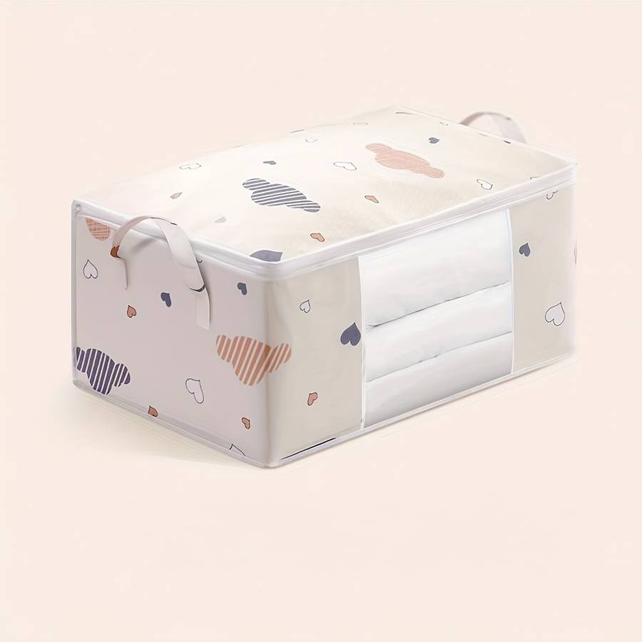 Organizer Tote For Quilts Jumbo Garment Beige Mx1Pc