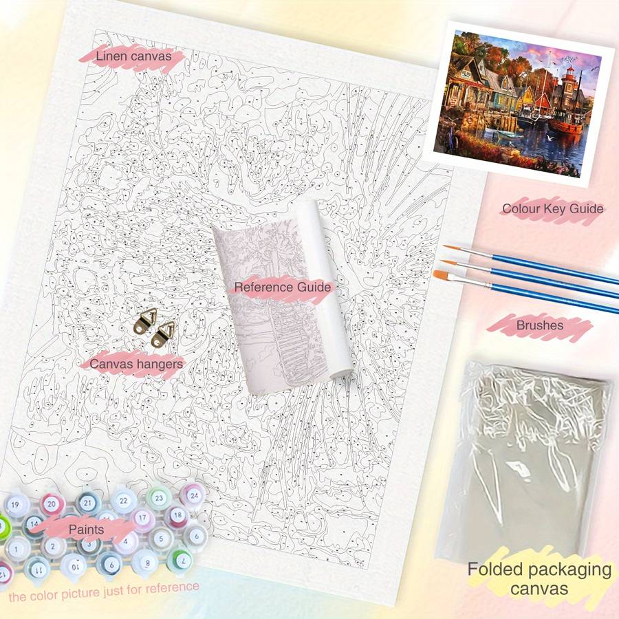 40X50Cm Painting By Numbers