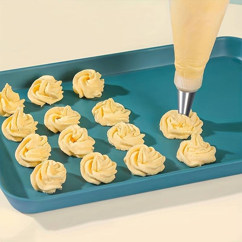 Professional Cake Decorating Head Color Silveryx8