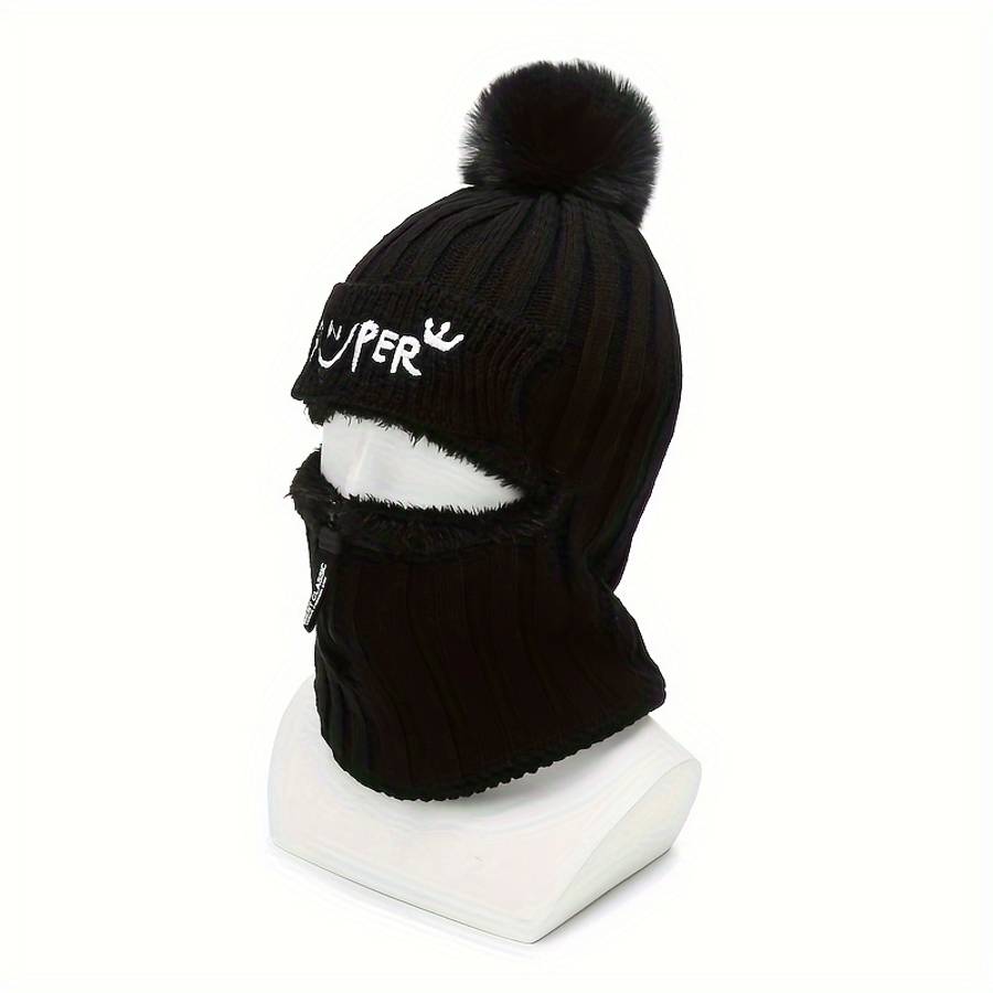 Hat Color Zipper Gray Size One Size