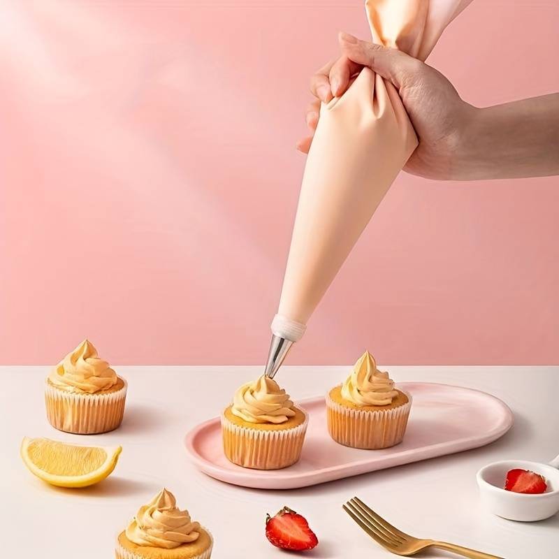 Professional Cake Decorating Head Color Silveryx8