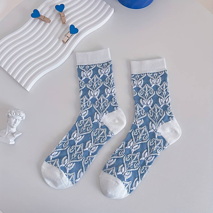 Women S Socks Color Mixed Color5 Pairs Size Onesize