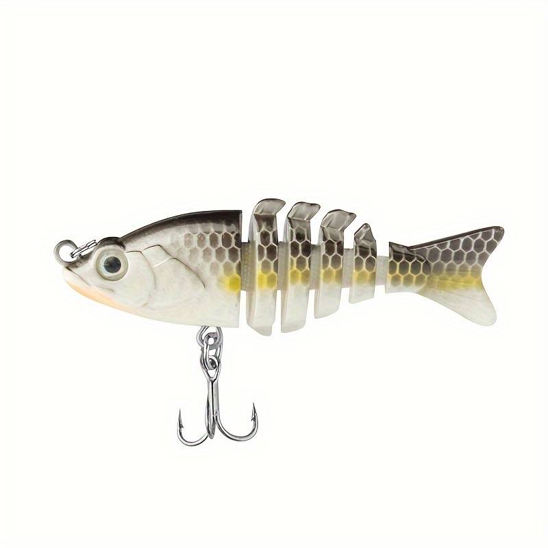 1pc Mini Multi-segment Bionic Hard Bait 5.99cm 5g Artificial Swimbait