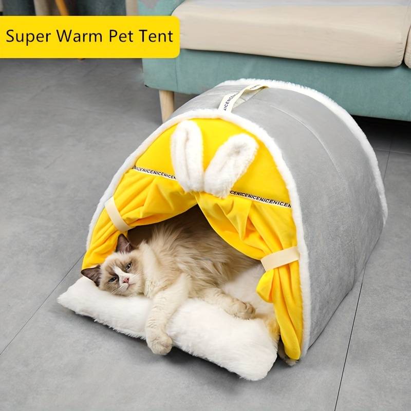 Pet Supplies Color Gray Yellow Double Spell Size L  50 X 45 X 38  19.7 X 17.7 X 15In