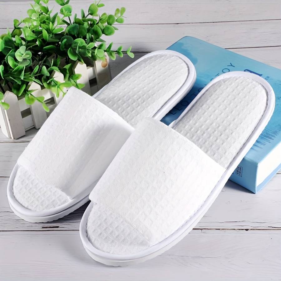 Cotton Slippers Color White Size43
