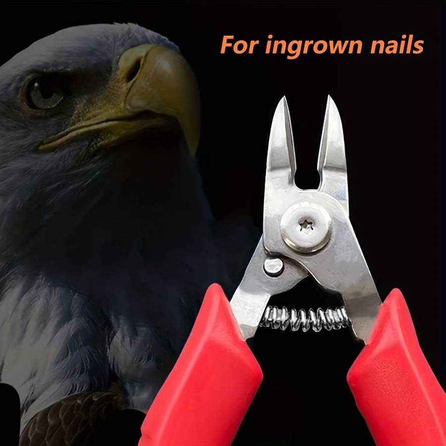 1pc Classic Professional Toenail Clippers Extra Sharp Pointed Nose Blades Stainless Steel Co
