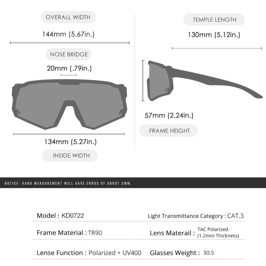 Cycling Glasses Color C5 Mirrored Purple Lens