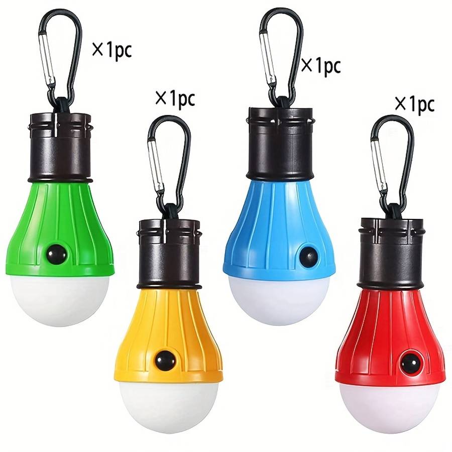 Portable Lamp Color Red, Yellow, Green And Blue  4Pcs