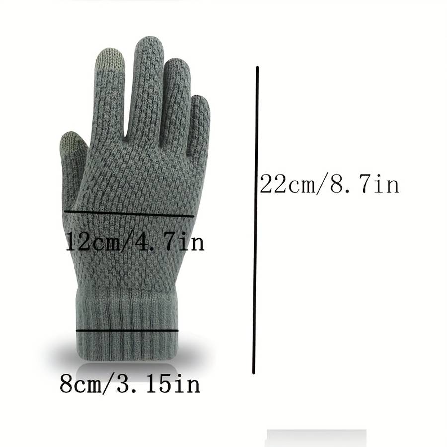 Gloves Color Black*2Dark Gray*2