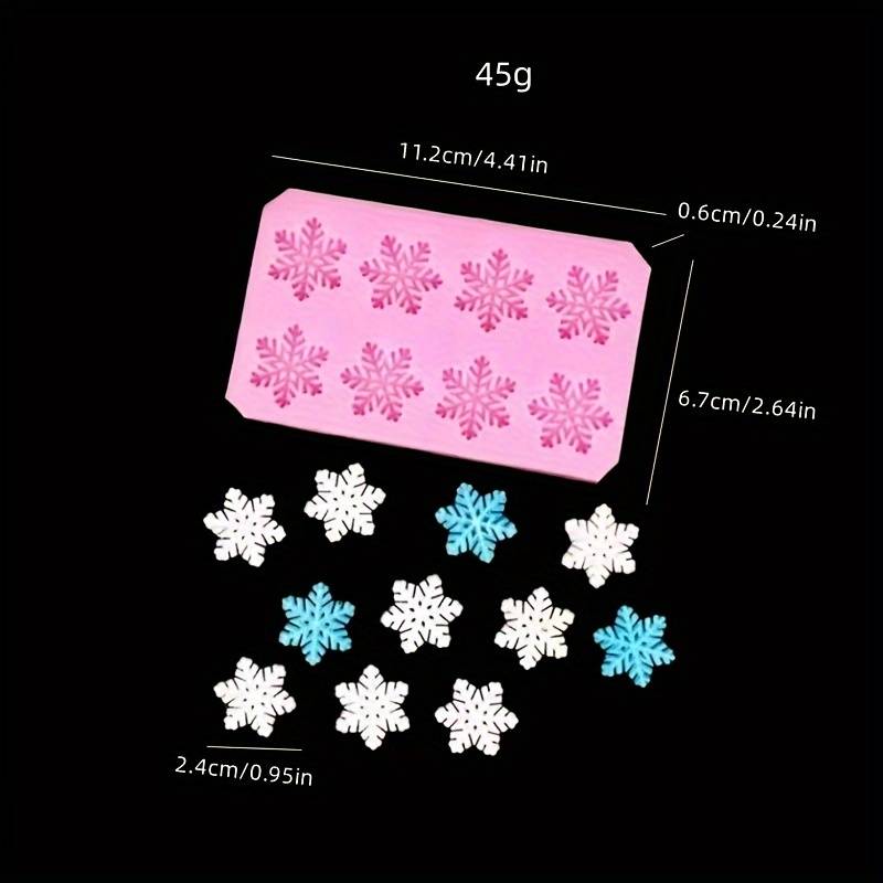 Suitable For Baking Molds Items Pink Christmas Snowflake Sw 260