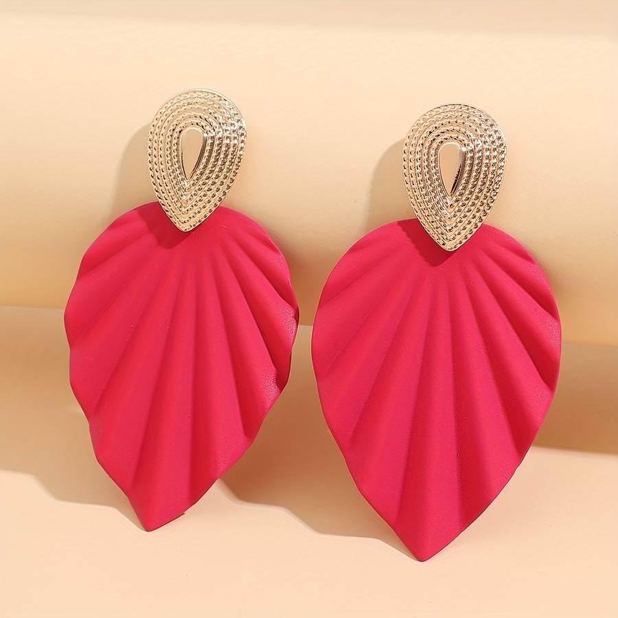 Women S Earrings Color Green Yellow