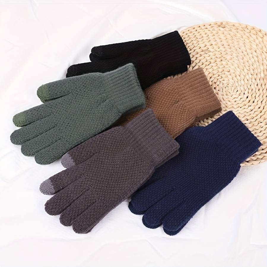 Gloves Color Black*2Dark Gray*2