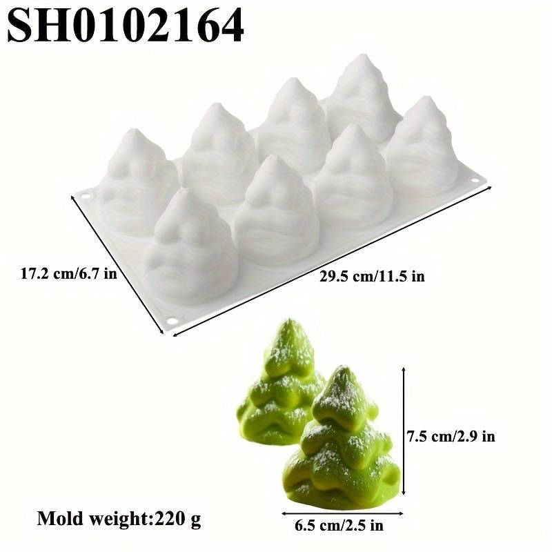 Suitable For Baking Molds Model 6 Link Three Dimensional Rhinestone Christmas Tree