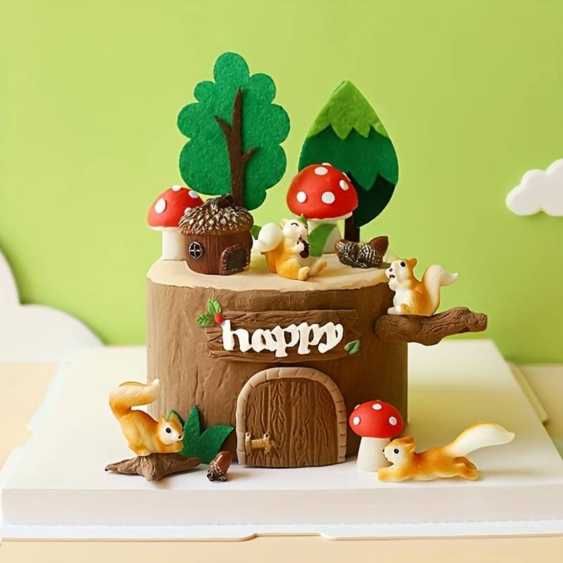 Suitable For Baking Molds Color 3 Cavity Hedgehog Stump Silicone Mold