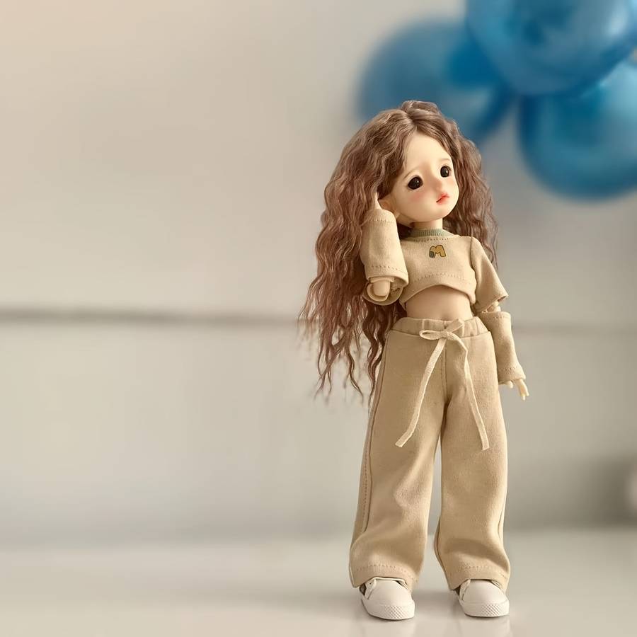 Toy Dolls Style Tan Spice Girls Suit