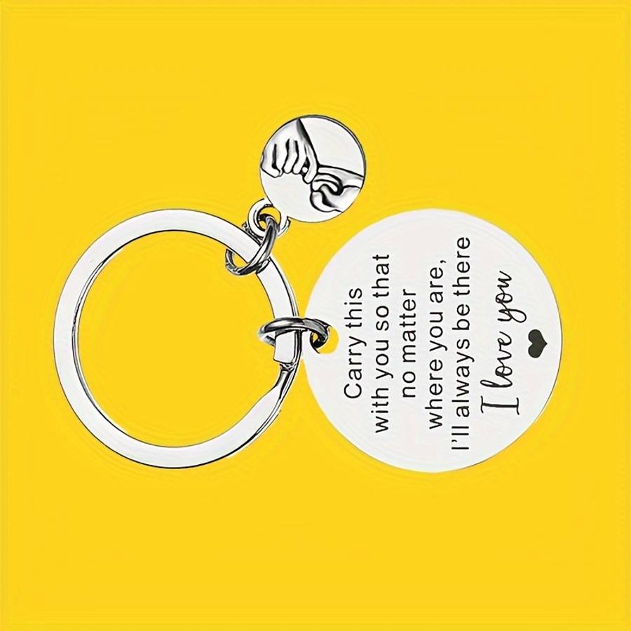 Keychain Ornament Color 1A Finger Pull Hook I Love You