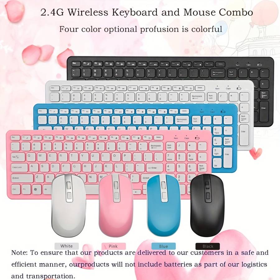 keyboard color White