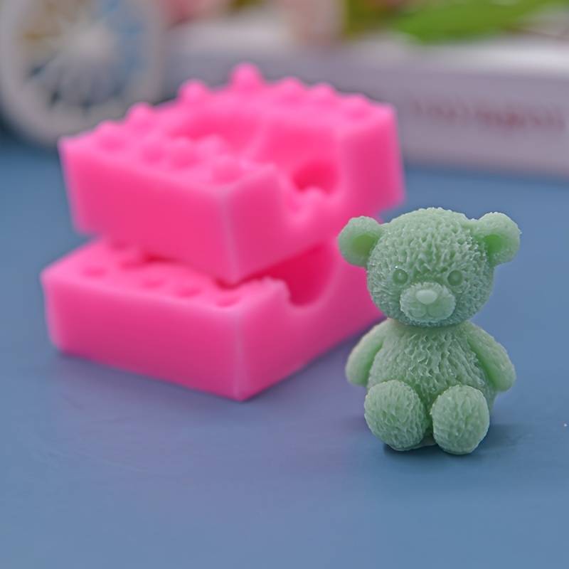 Suitable For Baking Molds Items 3D Bear Combination Mold 1Set