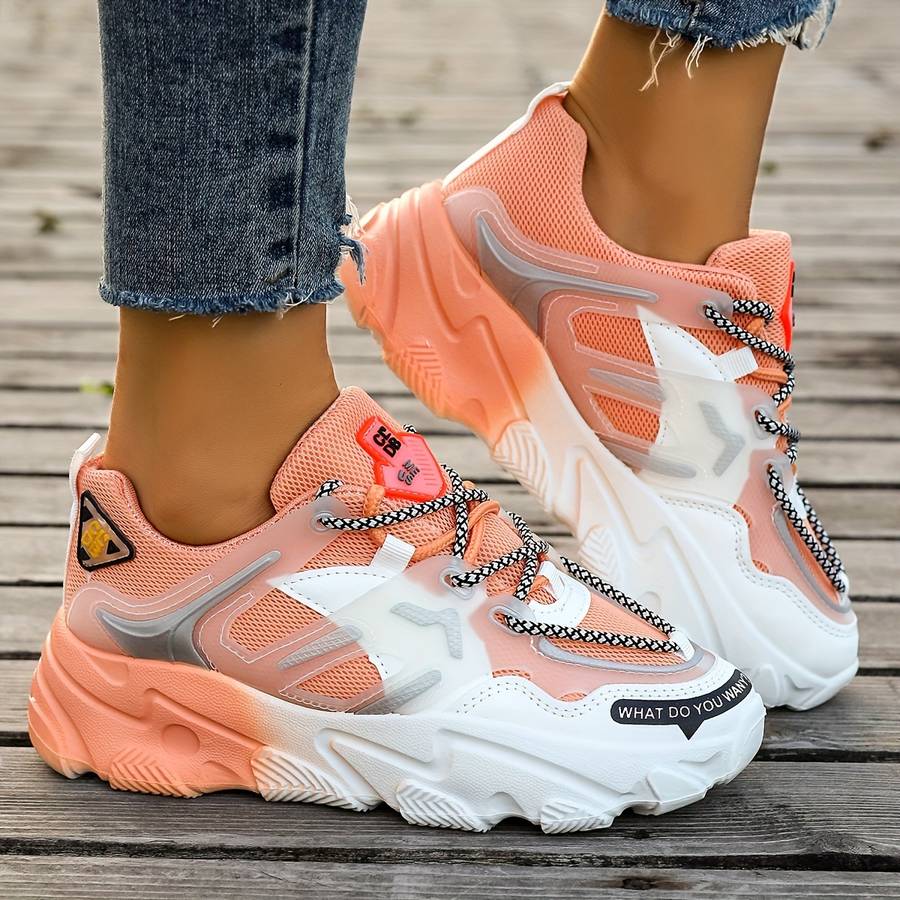Women S Sneakers Color Pink Color Sizeuk 3