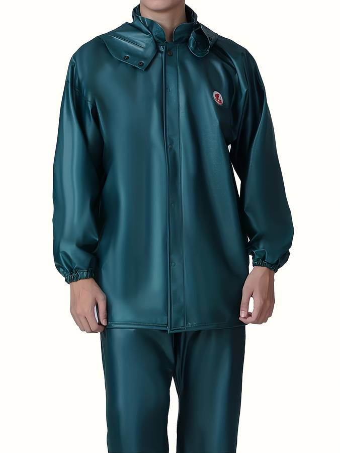 Raincoat Green Size M