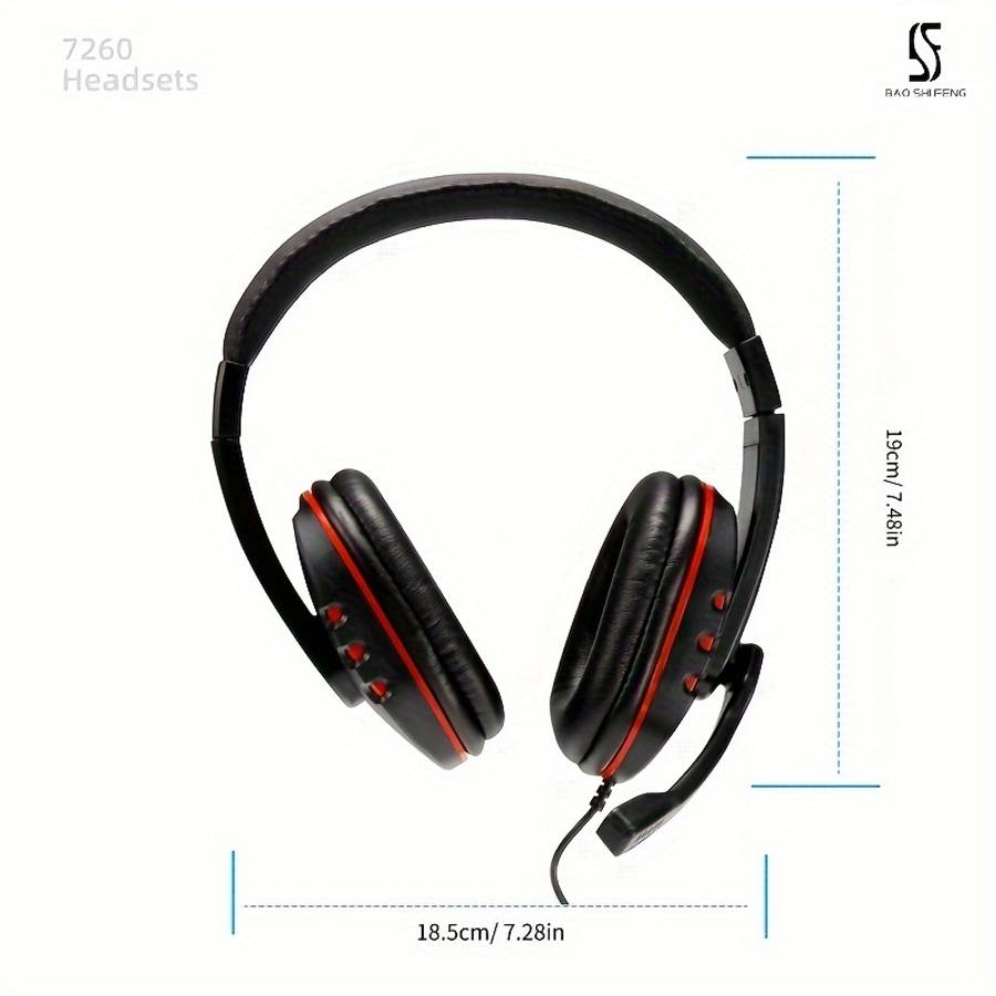 Headset Headphones Over Ear