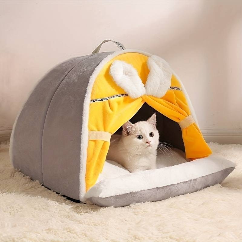 Pet Supplies Color Gray Yellow Double Spell Size L  50 X 45 X 38  19.7 X 17.7 X 15In