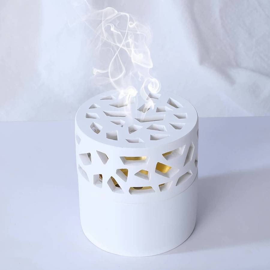 Incense Burner Color  White