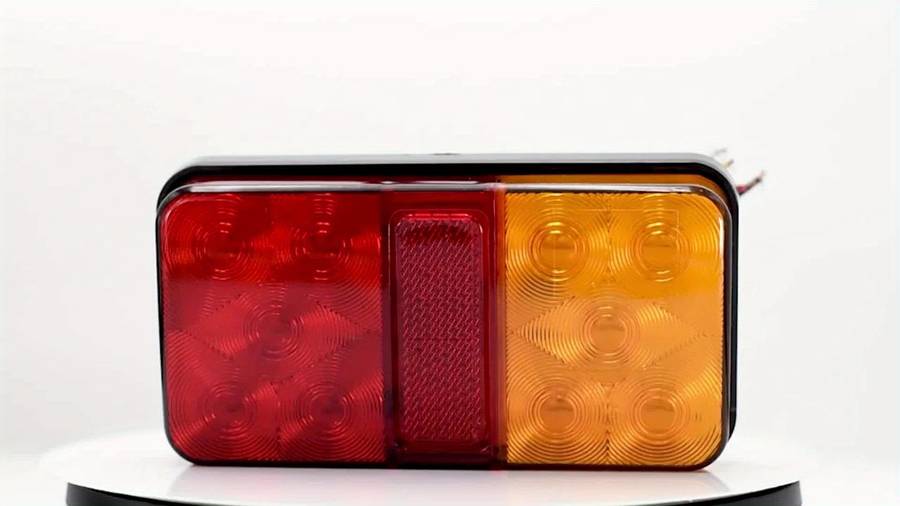 2pcs Multipurpose Led Car Light Bulb High Brightness Truck Tail Light Truck Trailer R