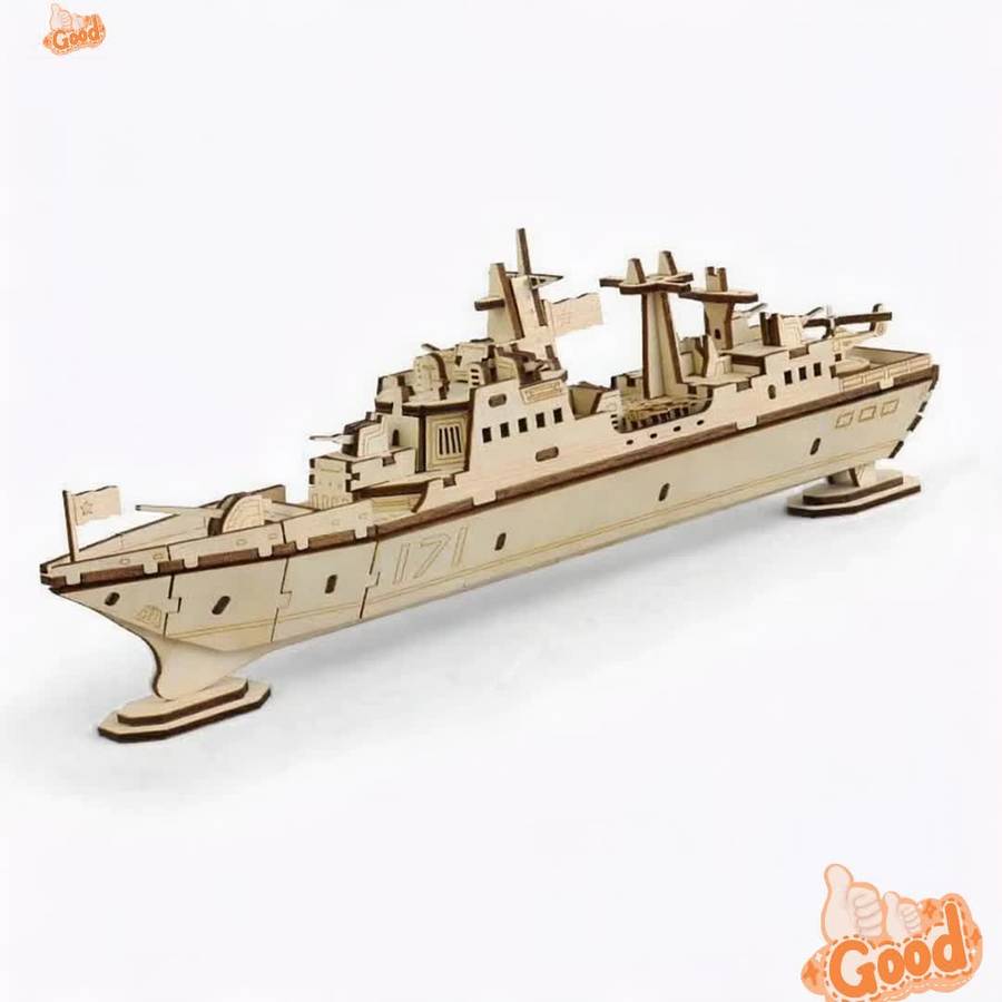 3D Jigsaw Puzzle Model Ship Items Wooden Puzzles