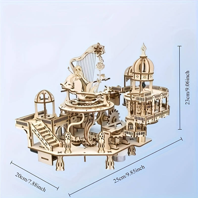 Building Toy Architectural Model Toy Set Applicable People Adult