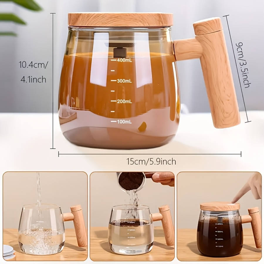 Water Cup Color Wood Grain 400Ml