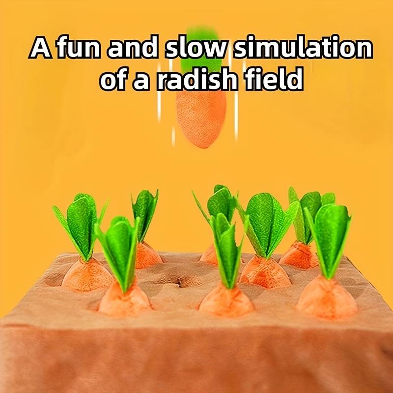 Pet Supplies Quantity 8  Hole Rabbit Carrot Toy