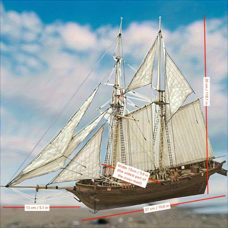 3D Jigsaw Puzzle Model Ship Color Wooden