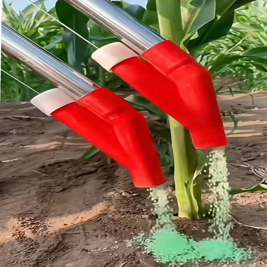 Manual Backpack Fertilizer Spreader Hands