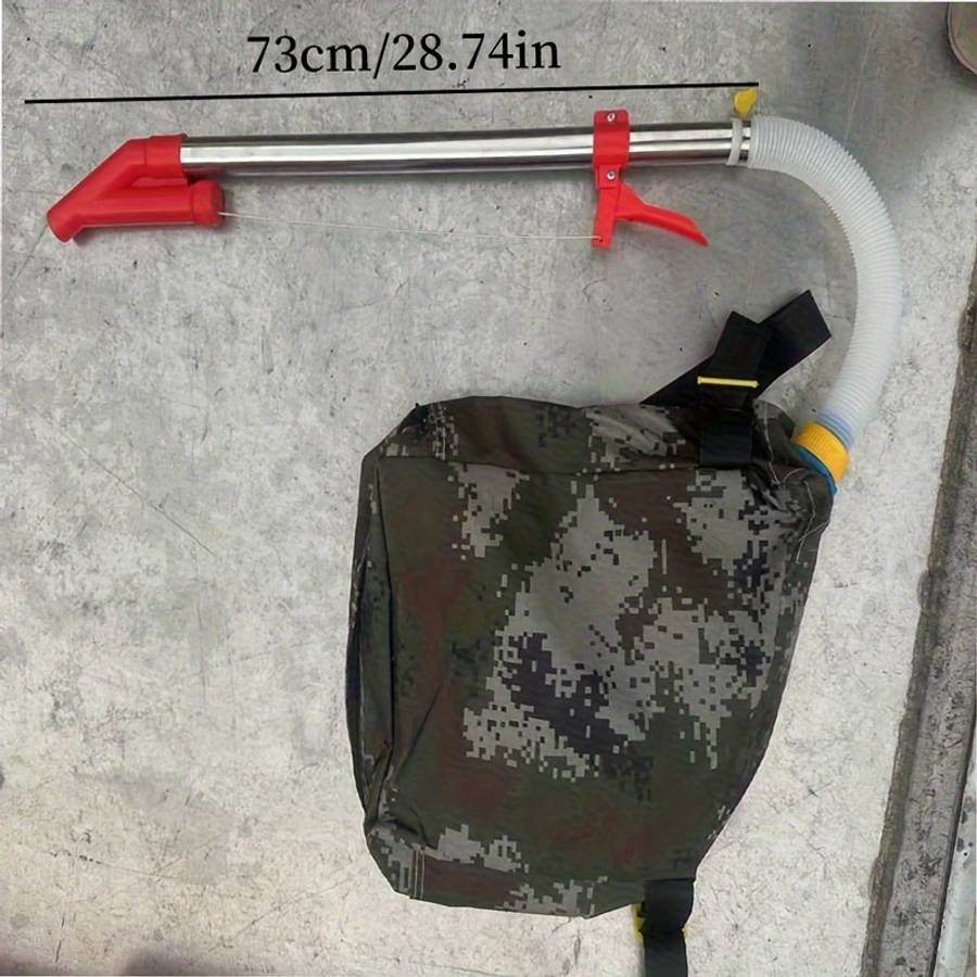Manual Backpack Fertilizer Spreader Hands