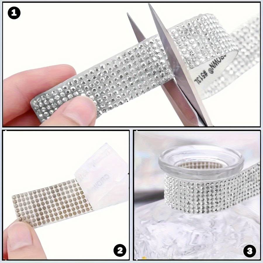 Car Interior Decor 4Pcs 1.32Cm Is  0.52Inchcolor White