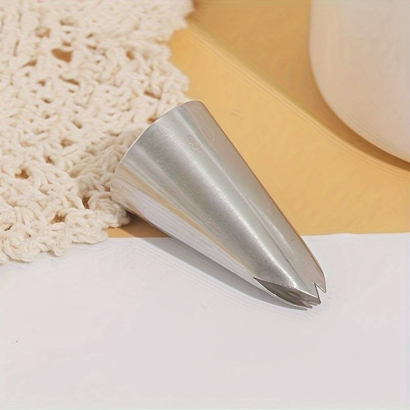Professional Cake Decorating Head Model 3Pcs Mini Bow Leaf Decorating Nozzles  Seamless Type