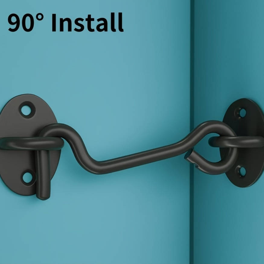 Lock Model Black 10.16 Cm