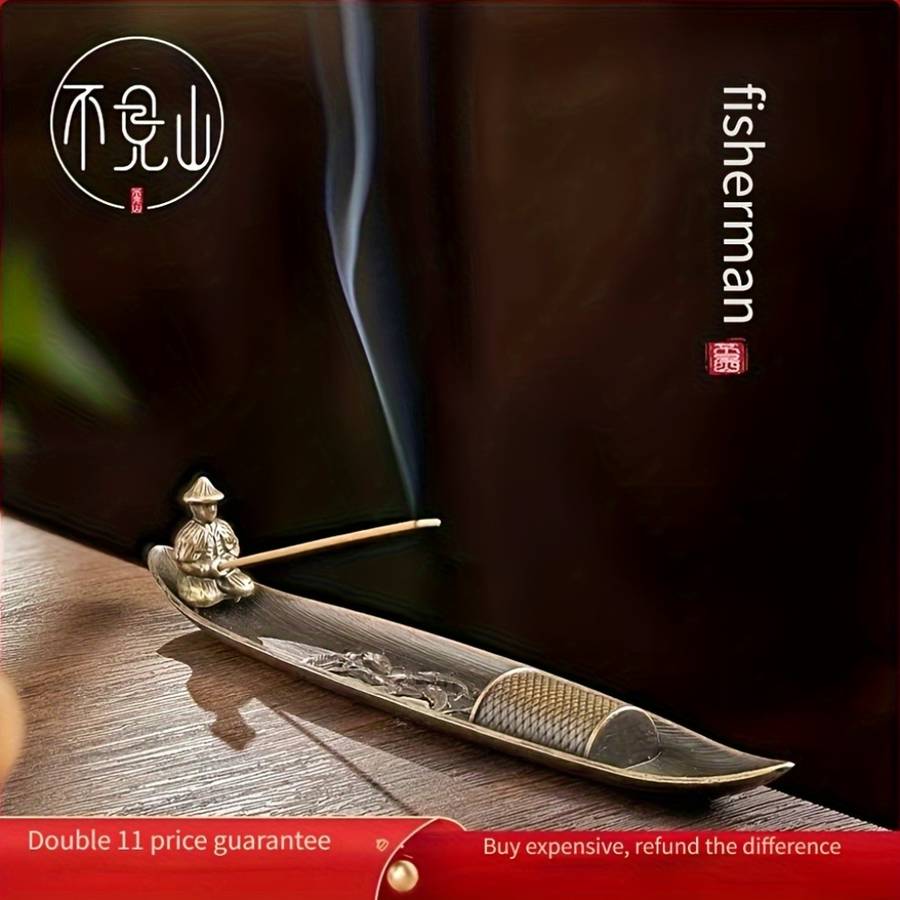 Incense Burner Color  1Pc Ship Shaped Incense Burner