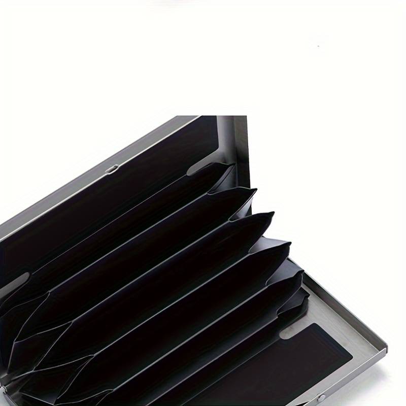 1pc A Card Holder Wallet Made of Thin Aluminum with a Minimalist Design Suitable for Pockets Unis