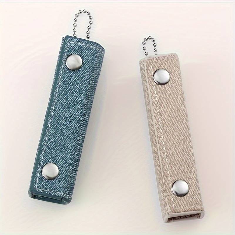 4pcs Travel Nail Care Set Beauty Nail Clippers Scissors and Manicure Tools with Keychain in