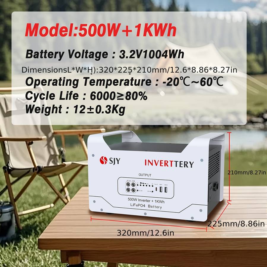 Inverter Model Sjy500Winverter1Kwh