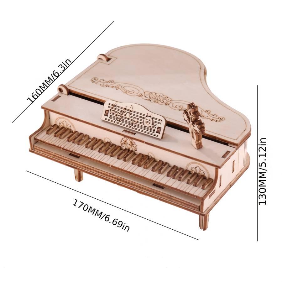 3D Puzzle Musical Instrument Model