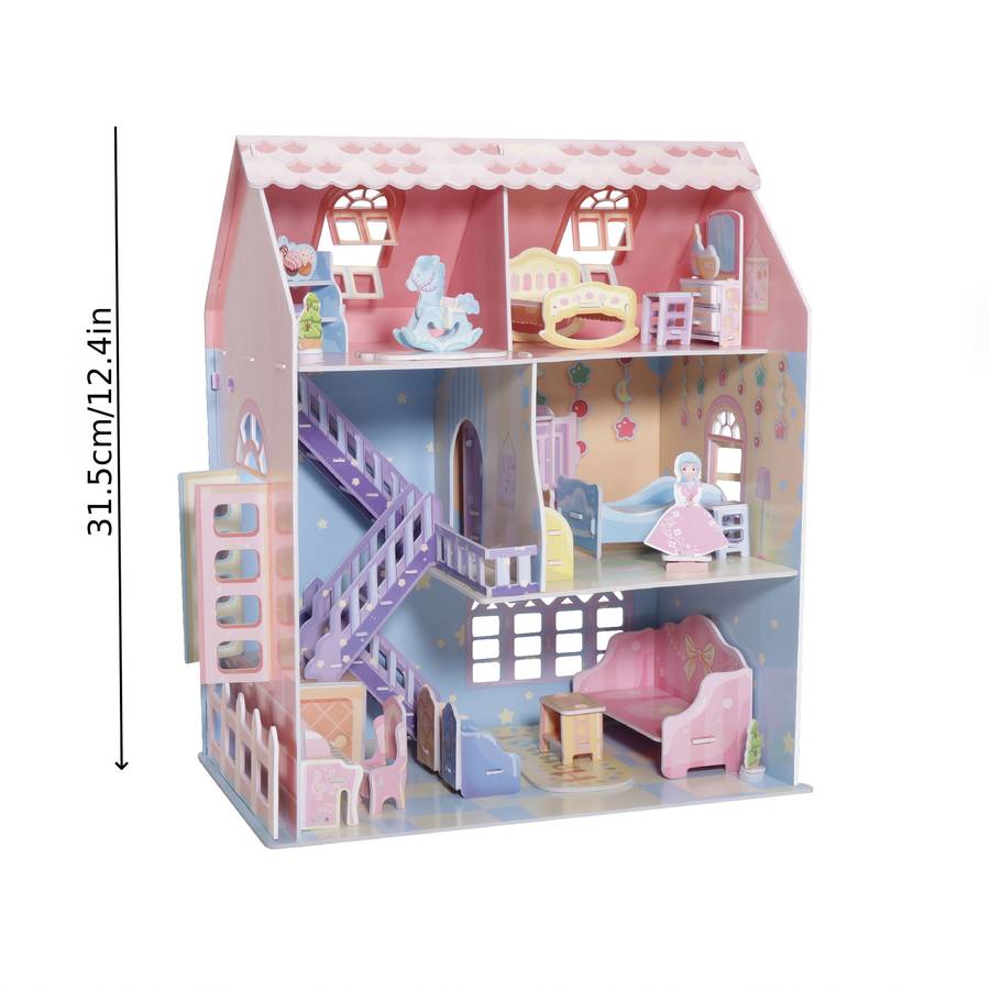 Building Toy Architectural Model Toy Set Style Mini House