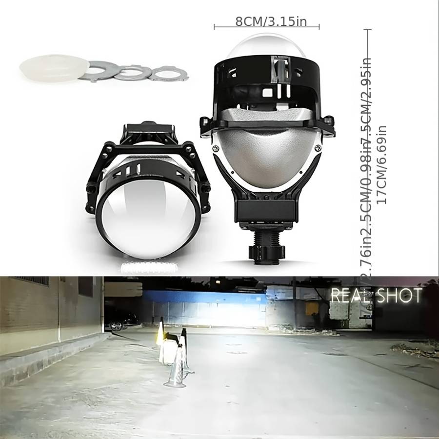 Car Lights Model 2Pcs Projector Light